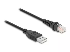 DeLOCK RJ50 į USB 2.0 Type-A laidas brūkšninių kodų skaitytuvui, 2 m
