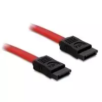 SATA kabelis DeLOCK 84247 0,3 m raudonas
