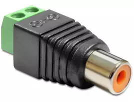Adapteris RCA į gnybtų bloką DeLOCK 65418