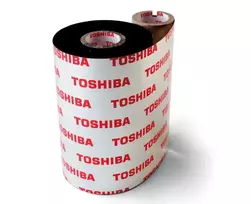 Toshiba juosta 68 mm x 600 m, atspari įbrėžimams, aukštai temperatūrai ir tirpikliams, skirta B-SX5
