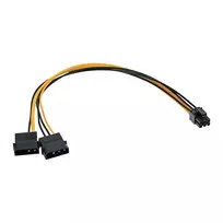 InLine maitinimo adapterio laidas 2x 5.25 colio / 6 kontaktų PCI-E MF17784