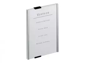 Durable informacinis ženklas akrilinis aliuminis sidabrinis 4806-23