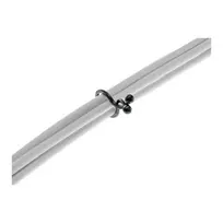 InLine Twist Ties 22 mm, juoda, 10 vnt. – daugkartiniai kabelių ir laidų rišikliai