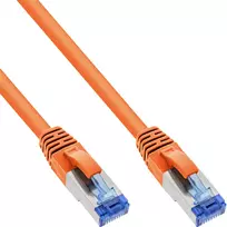 InLine Patch Laidas S/FTP PiMF Cat.6A halogen free 500MHz oranžinis 1,5m