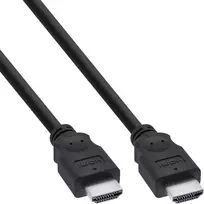 HDMI kabelis High Speed InLine 17603E 3m vyriškas/vyriškas juodas