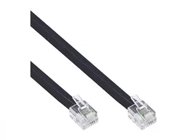 InLine modulinis laidas RJ12 kištukas / kištukas 6P6C 20 m
