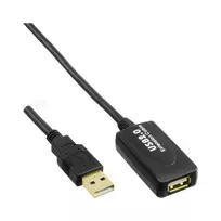InLine USB 2.0 aktyvus signalo kartotuvas, laidas A tipas (vyriškas) / A tipas (moteriškas), 25 m