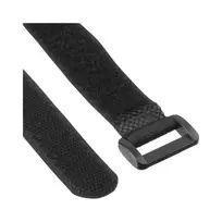 Kabelių raiščių rinkinys InLine lipnusis 500×20 mm, nailonas, 10 vnt., juodi