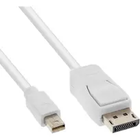 InLine Mini DisplayPort į DisplayPort laidas baltas 1,5 m