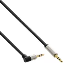 InLine plonas garso kabelis 3.5 mm vyriškas / vyriškas kampuotas Stereo 10 m