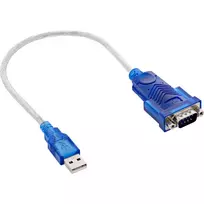 InLine USB į serijinį prievadą adapterio laidas USB A tipas (vyriškas) / DB9 (vyriškas) ~0,2 m