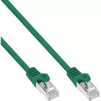 InLine Patch Laidas SF/UTP Cat.5e žalias 5m