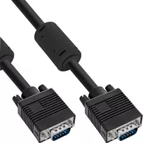S-VGA kabelis InLine 17719B 15HD vyras vyras juodas 2m