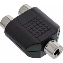 InLine 99338 garso adapteris 3,5 mm lizdas mono / 2x RCA lizdas