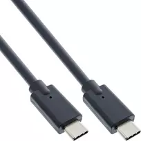 InLine USB 3.2 Gen.2x2 laidas USB-C vyriškas/vyriškas 0,3 m 20Gbit/s juodas