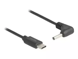 DeLOCK 85393 maitinimo laidas 1,5 m USB C – 3,5 x 1,35 mm juodas