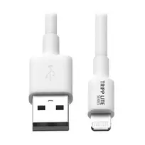 Eaton Tripp Lite Series USB-A to Lightning Sync/Charge Cable (M/M) - MFi Certified, White, 3 ft. (0.9 m) - Daten-/Netzkabel - USB männlich zu Lightnin