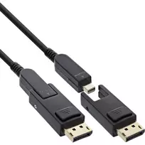 InLine 17210O DisplayPort kabelis 10 m Mini DisplayPort / DisplayPort juodas