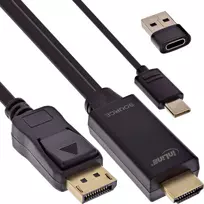Aktyvus vaizdo keitiklis InLine 17162I 3840x2160 HDMI į DisplayPort