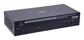 InLine 57885I KVM perjungiklis, 4 krypčių, HDMI, 4K60Hz, multiviewer, USB šakotuvas, juodas