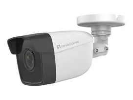 LevelOne GEMINI fiksuoto vaizdo IP kamera, 2 MP, H.265, 802.3af PoE, IR šviesos diodai, vidaus/lauko