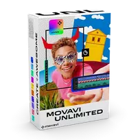 Movavi Unlimited 2025 – daugialypės terpės ir dizaino programinė įranga