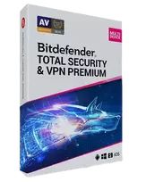 Bitdefender Premium VPN | 10 kompiuterių | 1 metai | Tik ES