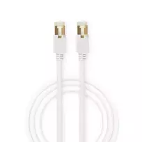 Nedis CCBW85221WT20 baltas tinklo kabelis 2 m Cat6 S/FTP