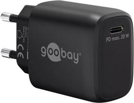 Įkroviklis Universalus Juodas Goobay 65405 USB Type-C Greitas Įkrovimas