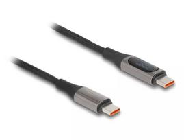 DeLOCK USB 2.0 duomenų ir greito įkrovimo laidas USB Type-C vyriškas į vyrišką PD 3.0 100 W 2 m