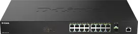D-Link 18 prievadų 2,5G Multi-Gigabit PoE++ išmanusis valdomas jungiklis su 2 x 10G SFP+ prievadais