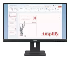 Monitorius Lenovo ThinkVision E24-40, 60.5 cm (23,8 colių), 1920 x 1080 pikselių, Full HD, LCD, 6 ms, juodas