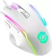 Laidinė žaidimų pelė Speedlink DECUS USB balta, ergonomiškas dizainas, modelis SL-680024-WT
