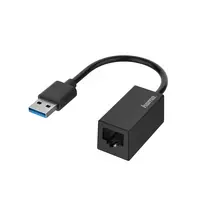 Hama 00200325 tinklo adapteris USB-A prie Gigabit Ethernet 1000Mbit/s