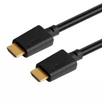 HDMI kabelis TECHLY ICOC HDMI21-8-030 3 m, HDMI Type A (vyras–vyras), HDMI 2.1, 48Gbit/s, auksu padengti kontaktai, juodas