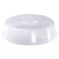 Mikrobangų krosnelės apsauginis dangtelis Hama Basic 26 cm permatomas plastikas