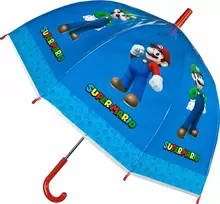 Vaikiškas rankinis skėtis Kids Euroswan Super Mario – permatomas