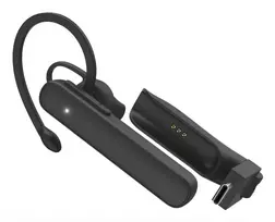 Hama MyVoice Station belaidė ausinė su ausų kabliuku, Bluetooth, juoda
