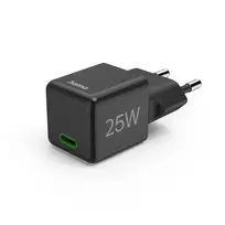 Hama 00201985 USB-C greitasis sieninis įkroviklis 25 W juodas