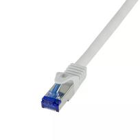 Tinklo laidas LogiLink C6A092S RJ-45 Cat6a 10 m Pilka