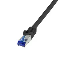 Tinklo laidas LogiLink C6A073S RJ-45 Cat6a 5 m Juodas