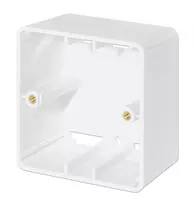 Intellinet paviršinio montavimo rozetė 771894 80x80x45mm Signal White RAL9003