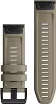 Garmin QuickFit 26 silikono laikrodžio dirželis, tamsaus smiltainio atspalvio