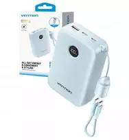 Nešiojamas įkroviklis Vention FKBL0-C 20000 mAh, 2x USB-C + 1x USB-A, mėlynas