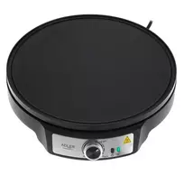 Adler AD 3093 dvipusė elektrinė blynų keptuvė 2 viename, 1600 W, juoda