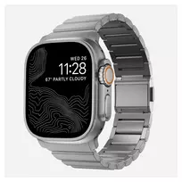 NOMAD Titanium Band Apple Watch 46mm/49mm sidabrinė