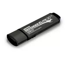 Kanguru Defender Elite30™ USB 3.0 128GB saugus atmintukas su 256 bitų AES aparatūrine šifravimu