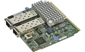 Supermicro AOC-MTGN-I2S tinklo adapteris 10Gb, 2 SFP+ prievadai, papildoma plokštė