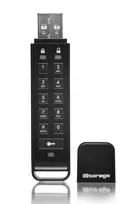 iStorage datAshur Personal2 64GB USB atmintukas su klaviatūra ir šifravimu (IS-FL-DAP3-B-64)