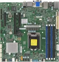 Pagrindinė plokštė Supermicro X11SCZ-F – LGA 1151, DDR4, Intel Celeron/Core i3/Pentium/Xeon